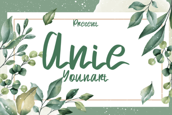Anie Younart: A Versatile Script Font