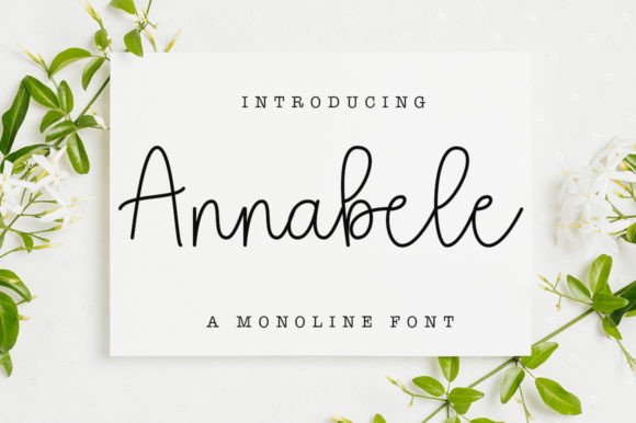 Annabele: A Handwritten Font for Elegant Web Design