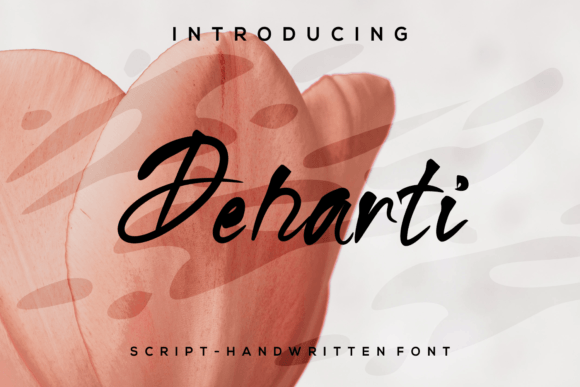 Deharti: A Handwritten Font for Enchanting Web Design