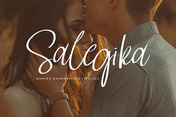 Discover Salegika: A Charming Script Font for Elegant Design