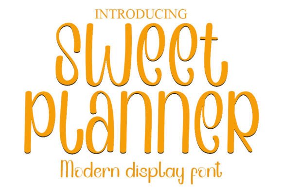 Discover Sweet Planner: A Versatile Handwritten Font for Editorial Design