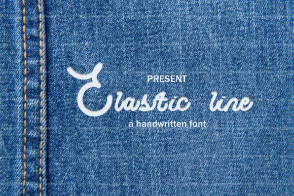 Elevate Your Brand with Elastic Line: A Versatile Handwritten Font