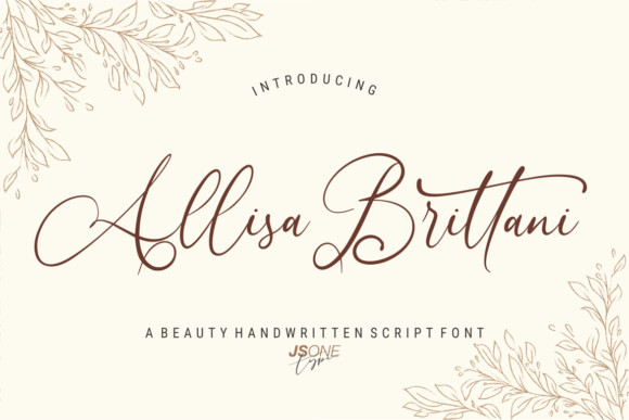 Enhance Your Brand with Allisa Brittani Font