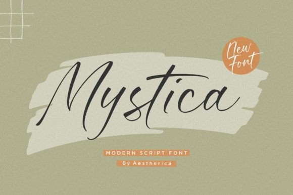Enhance Your Brand with Mystica: A Versatile Script Font