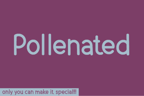 Enhance Your Brand with Pollenated: A Unique Handwritten Font
