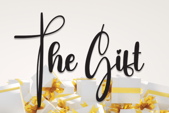 Enhance Your Brand with The Gift Font