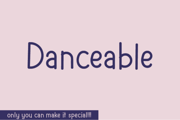 Enhance Your Editorial Design with Danceable Font