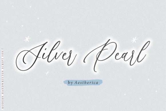 Enhance Your Editorial Design with Silver Pearl Font