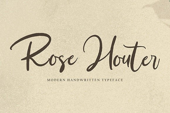 Enhance Your Handmade Creations with Rose Houter Font