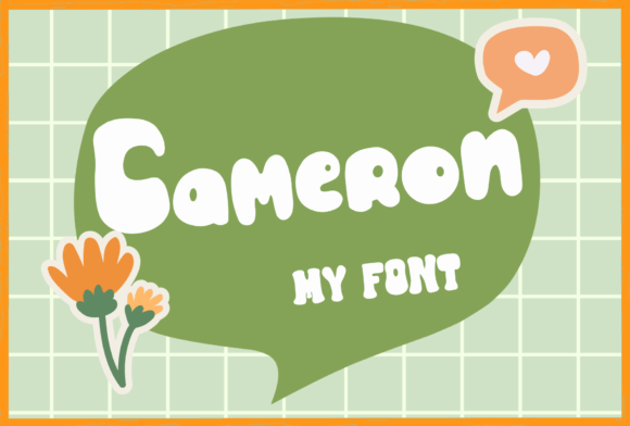 Exploring Cameron: A Charming Handwritten Font for Creative Projects