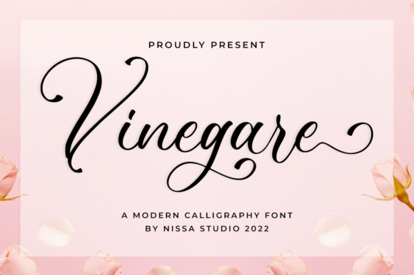 Exploring Vinegare: A Delicate Script Font for Elegant Branding
