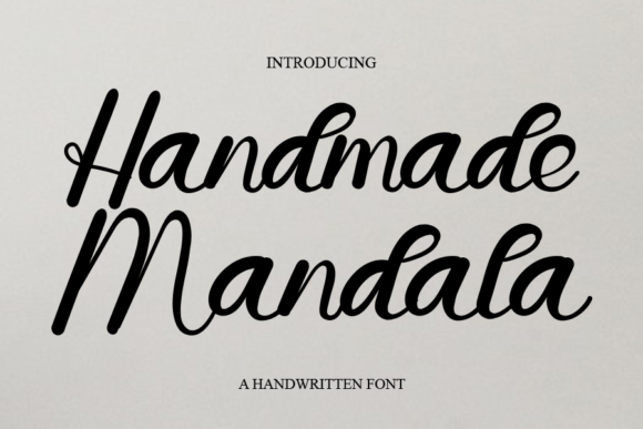 Handmade Mandala: A Versatile Font for Creative Campaigns