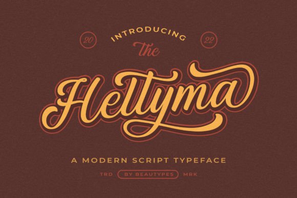 Heltyma: A Vintage Script for Eye-Catching Campaigns