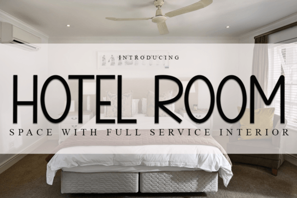 Hotel Room: A Modern Handwritten Font for Editorial Design