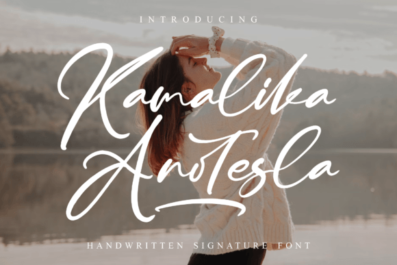 Kamalika Anotesla: A Handwritten Font for Crafters