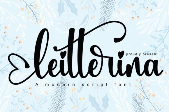 Leitterina: The Delicate Script Font for Stunning Campaigns