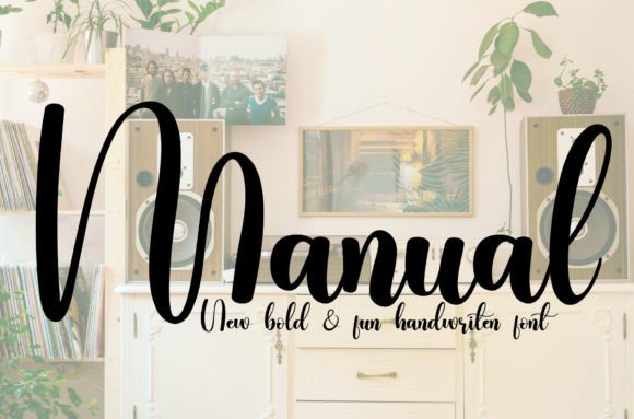 Manual: A Sweet and Smooth Handwritten Font for Web Design