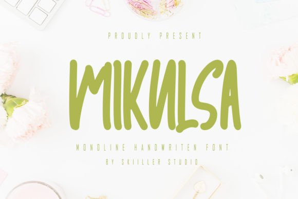 Mikulsa: A Dynamic Handwritten Font for Modern Branding