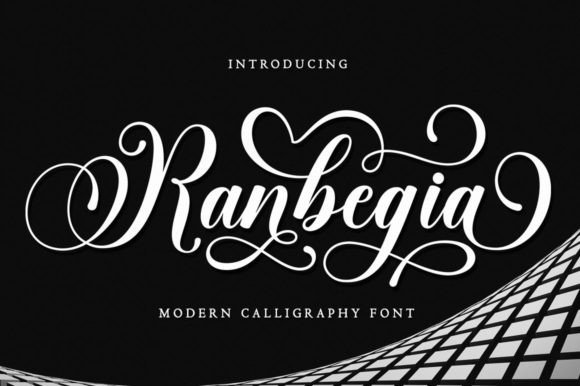 Ranbegia: A Stylish Script Font for Modern Web Design