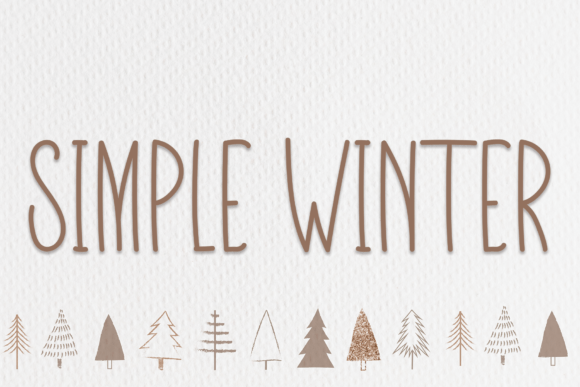 Simple Winter: A Handwritten Font for Editorial Charm