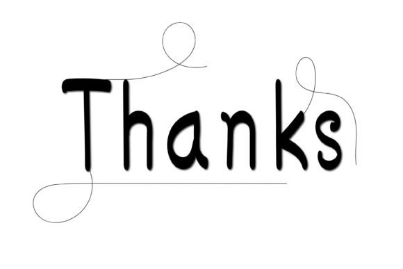 Thanks: A Quirky Handwritten Font for Crafty Creations
