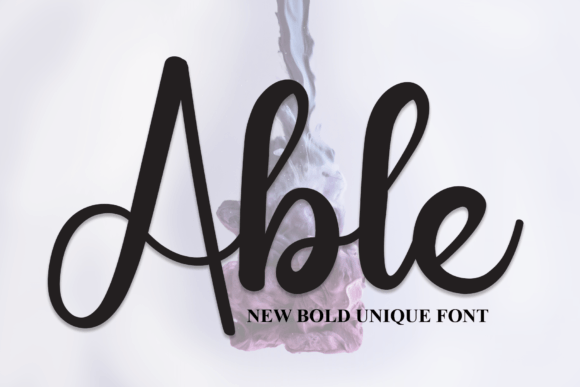 Transform Your Brand with Able: A Friendly Handwritten Font