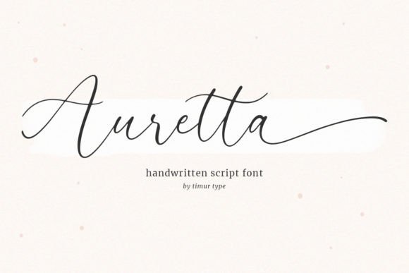 Transform Your Brand with Auretta: A Modern Script Font