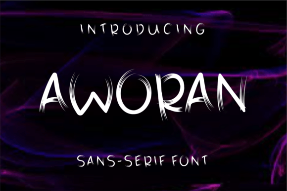 Transform Your Brand with Aworan: A Stylish Brush Font