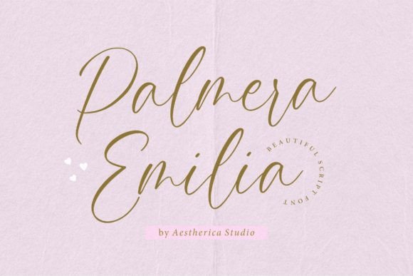 Transform Your Brand with Palmera Emilia: A Versatile Script Font