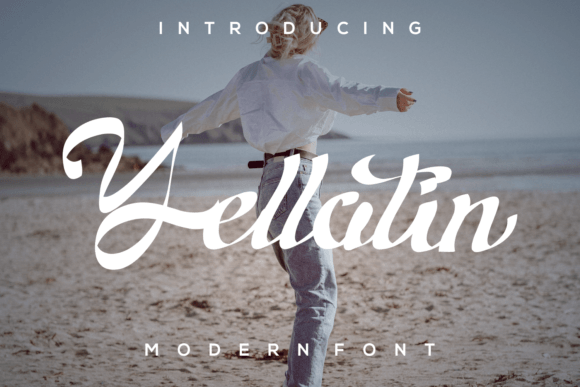 Transform Your Brand with Yellatin: A Premium Script Font
