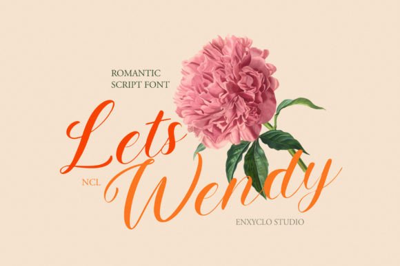 Transform Your Handmade Creations with Lets Wendy Font
