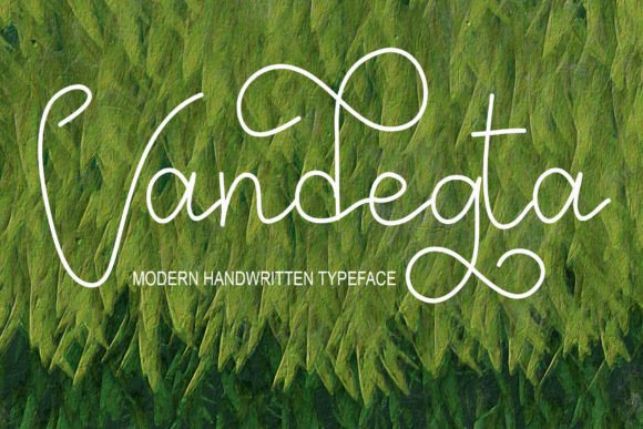 Vandegta: A Handwritten Font for Engaging Campaigns