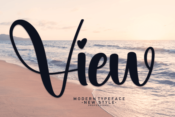 View: A Fresh Take on Script Amp Typography